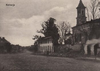 Kalvarija pirmojo pas. karo metu