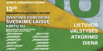 Lietuvos valstybės atkūrimo diena Marijampolėje