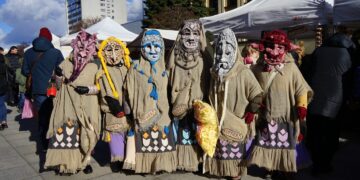 Marijampoliečiai Užgavėnes šventė ir linksmybėmis žiemą vijo!