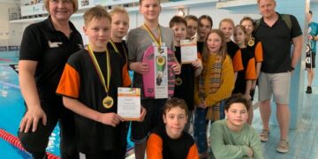 Marijampoliečiai sėkmingai pasirodė plaukimo varžybose