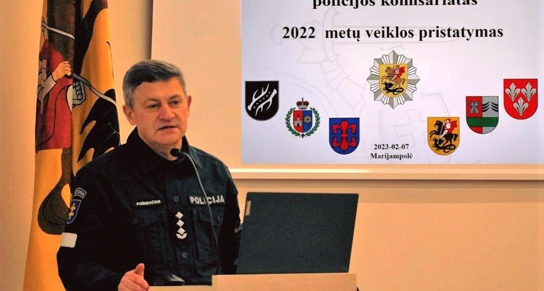 Pristatyta Marijampolės apskrities policijos ataskaita