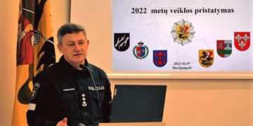 Pristatyta Marijampolės apskrities policijos ataskaita