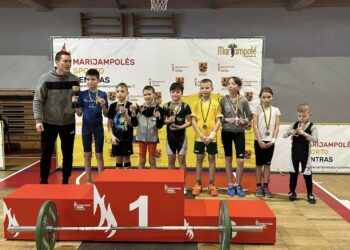 Savaitgalį Marijampolėje vyko sunkiosios atletikos turnyras skirtas Valstybės atkūrimo dienai paminėti