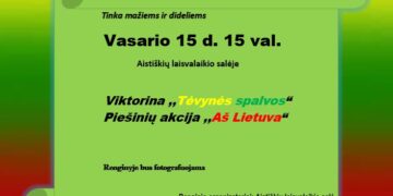 Viktorina ir piešinių akcija