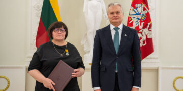 Vilkaviškio vietos veiklos grupės vadovei - Prezidento apdovanojimas