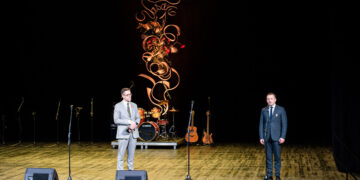 Marijampolė  sveikino Lietuvą su gimtadieniu