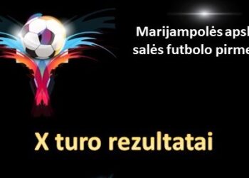Marijampolės apskrities salės futbolo pirmenybių X turo statistika