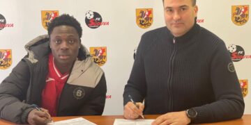 FK „Sūduvoje“ papildymas – atvyko krašto saugas O. Kayode