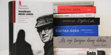 Literatūros paroda Sigitui Gedai