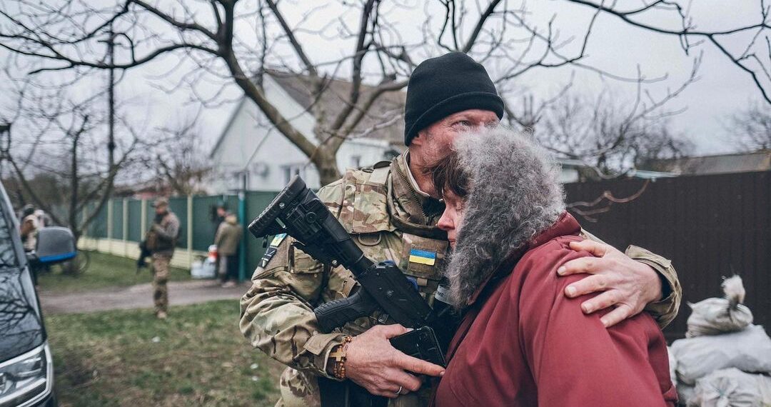Karas Ukrainoje @ Volodymyro Zelenskio socialinio tinklo nuotrauka