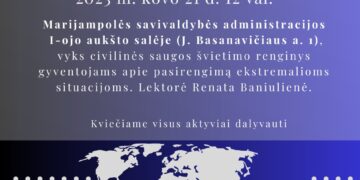 Civilinės saugos švietimo renginys