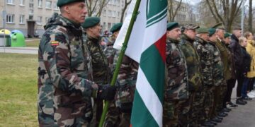 Vilkaviškio P. Karužos 406-osios kuopos kuopavietės atidarymo renginys