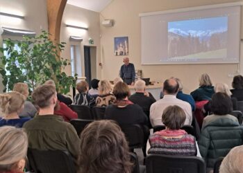 Kalvarijoje vyko susitikimas su keliautoju, kalvarijiečiu Algirdu Liutkevičiumi