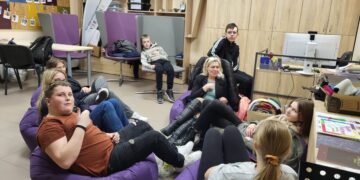 Kalvarijos jaunimas diskutavo apie tarpusavio bendravimą