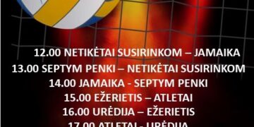 Kazlų Rūdos 4x4 atviros tinklinio pirmenybės