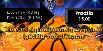 Kazlų Rūdos savivaldybės moksleivių individualių krepšinio įgūdžių čempionatas. IV etapas
