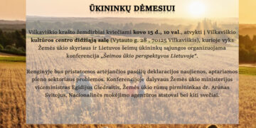 Konferencija ūkininkams