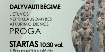 Kovo 11-osios bėgimas ir karinės technikos paroda