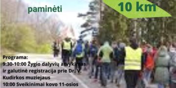 Kovo 11-osios žygis Kudirkos Naumiestyje