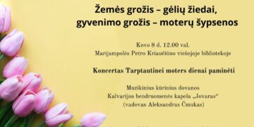Kovo 8-osios koncertas Marijampolės bibliotekoje