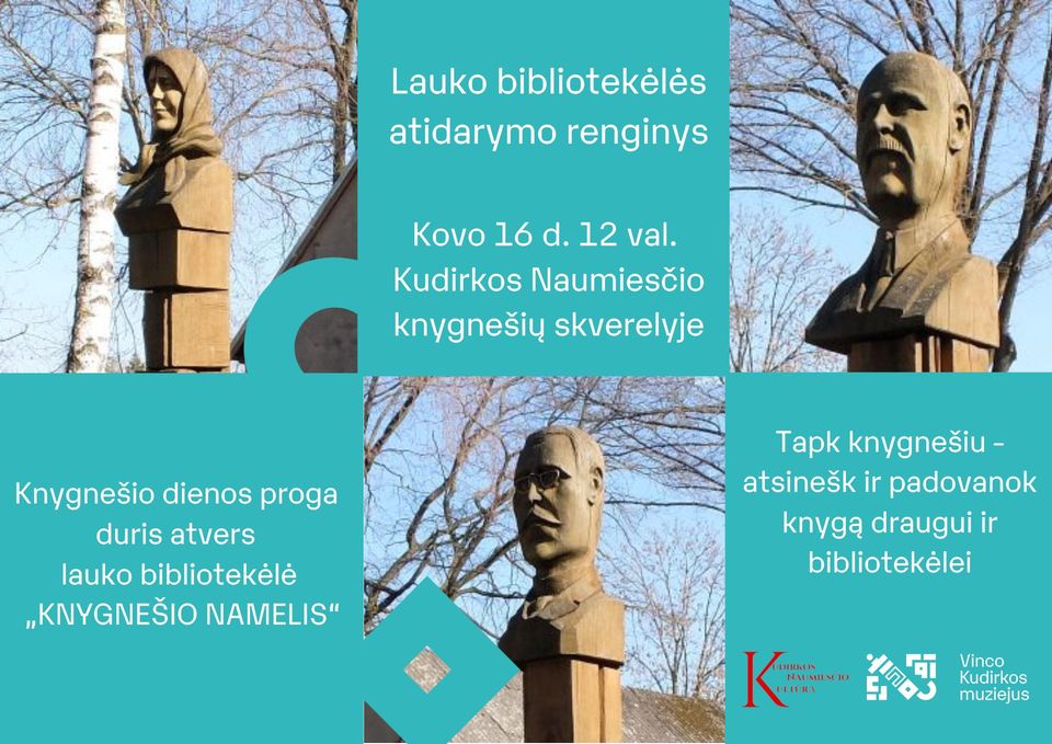 Kudirkos Naumiesčio lauko bibliotekėlės atidarymas