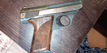 Operacijos metu rastas ir ginklas