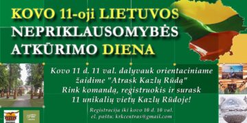 Lietuvos Nepriklausomybės atkūrimo diena Kazlų Rūdoje