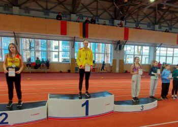 Lietuvos vaikų uždarų patalpų lengvosios atletikos čempionate - marijampoliečių medaliai