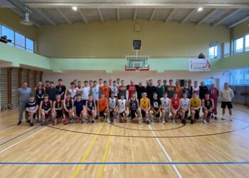 Marijampolėje vyko 3x3 krepšinio mokomoji treniruotė