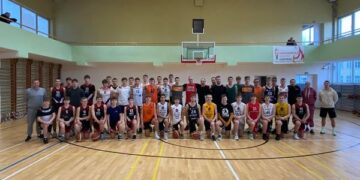 Marijampolėje vyko 3x3 krepšinio mokomoji treniruotė