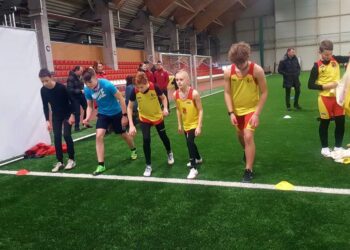 Marijampolėje vyko Marijampolės sporto centro vaikų lengvosios atletikos varžybos