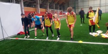 Marijampolėje vyko Marijampolės sporto centro vaikų lengvosios atletikos varžybos