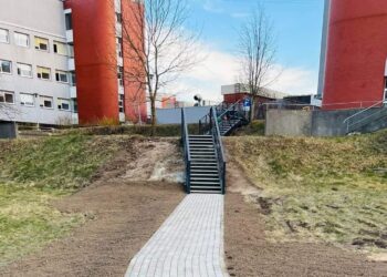 Marijampolės ligoninės lankytojams – patogesnė infrastruktūra