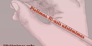 Piešimo IV-asis užsiėmimas