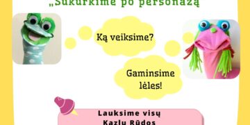 Šeimadienis „Sukurkime po personažą“
