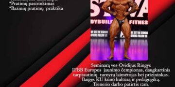 Seminaras „Treniruoklių salės pagrindai“