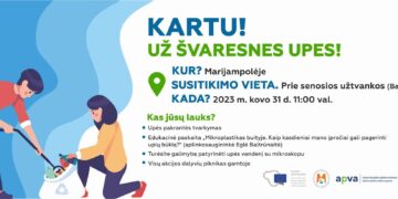 Socialinė pakrančių tvarkymo akcija Marijampolėje