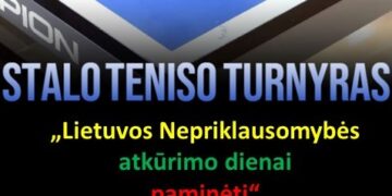 Stalo teniso turnyras „Lietuvos Nepriklausomybės atkūrimo dienai paminėti“