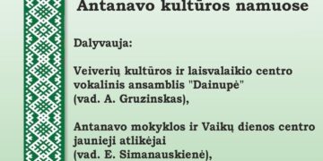 Šventinis koncertas Antanave