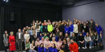 Šypsenų ir azarto kupinas „Marijampolės – Lietuvos jaunimo sostinės 2023“ pristatymo renginys