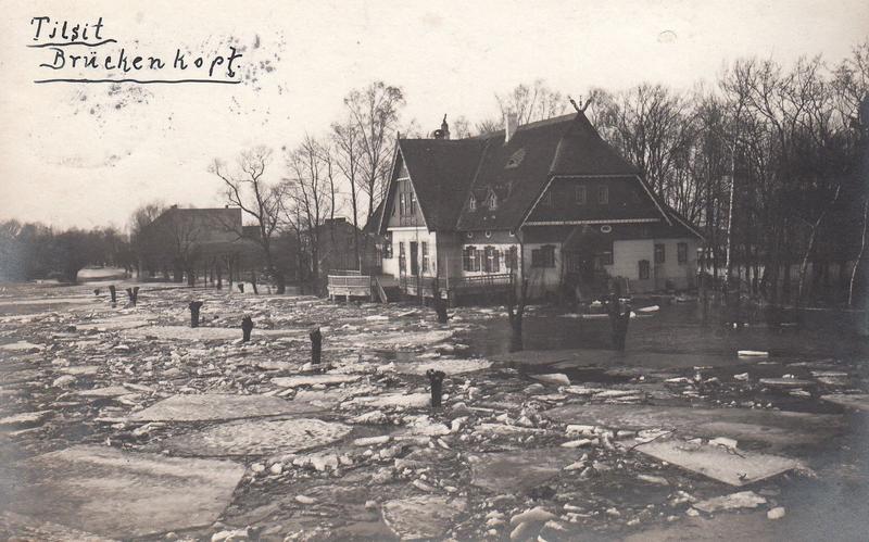 Tilžės priemiestis - Panemunė 1914 m.