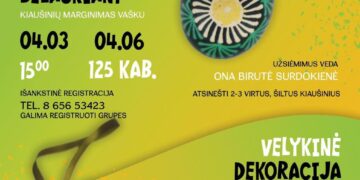 Velykinės edukacijos Marijampolės kultūros centre