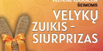 Velykų zuikis - siurprizas