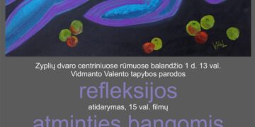 Vidmanto Valento tapybos paroda