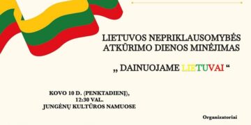 „Dainuojame Lietuvai“ Jungėnuose