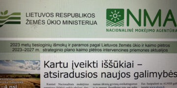 Pasėlių deklaravimui skirtas specialus laikraštis