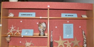 Patašinės bibliotekoje – ekspozicija „Linkėjimai iš jūros“