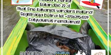 Akcija „Plaukiu ir renku“