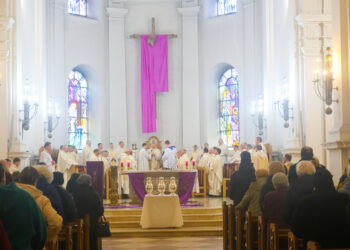 Aliejų šventinimo MIšios Vilkaviškio katedroje