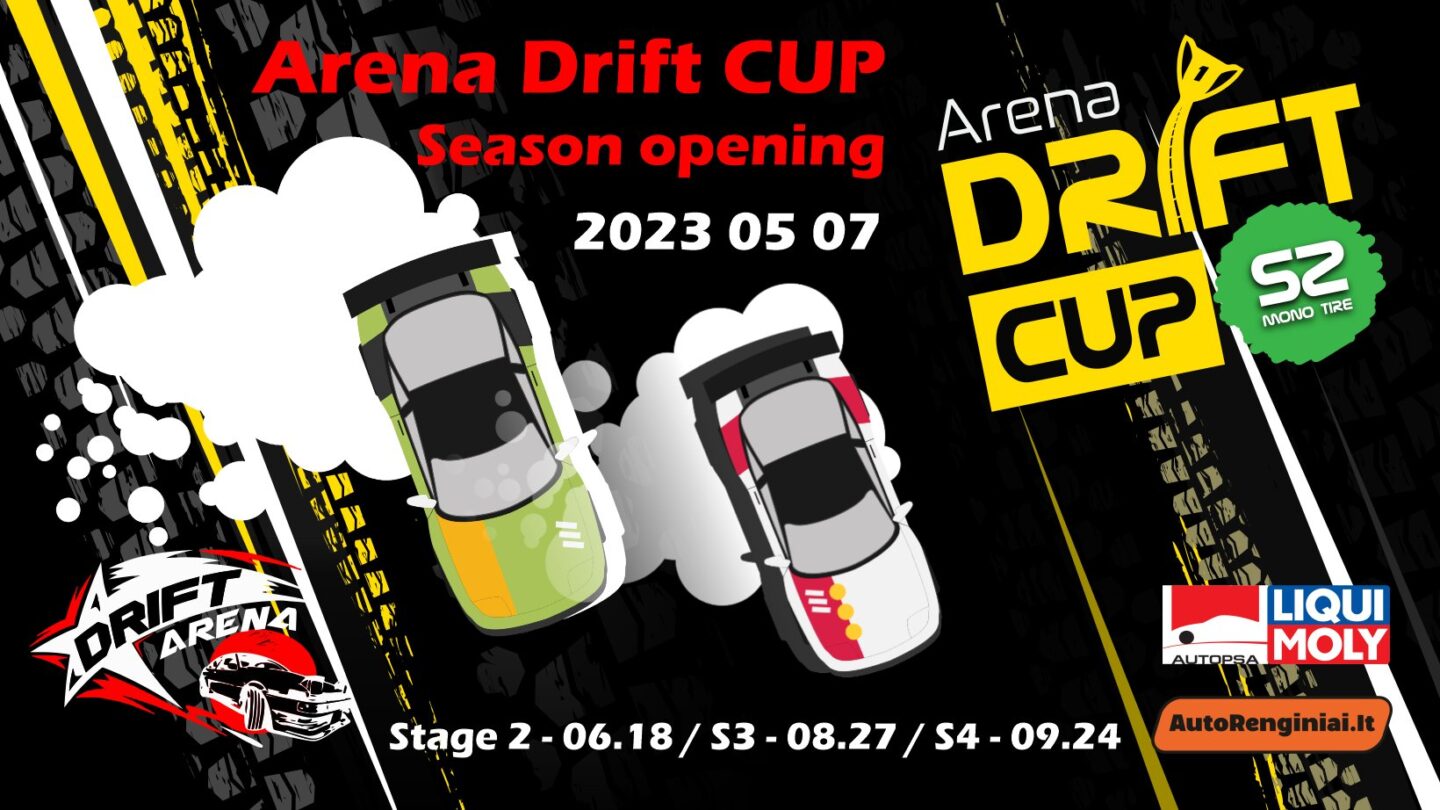 Arena Drift CUP 1 etapas – sezono atidarymas